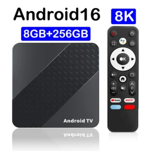 TV Box X10 Smart Android 16 TV Box RK3518 Dual Wifi 5G Wifi6 Google Assistant Netflix 8K 32GB 64GB 128GB 256GB Fast Set Top Box