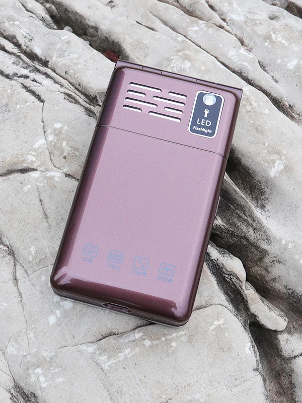 2.8" Dual Sim Card Elderly Big Push Button Flip Mobile Phone MP3 Unlocked Celular Wireless FM Torch 4050mah Clamshell CellPhone - Image 2